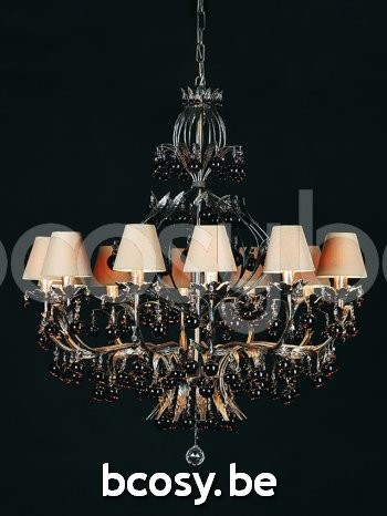 Marckdael luchter Chandeliers-Francese Marckdael 1310-12-ARG ANT + BALL AMETHIST 1310-12-ARG-ANT-BALL-AM 1310-12-ARG.ANTICO-MET-BOL-AMETHIST.