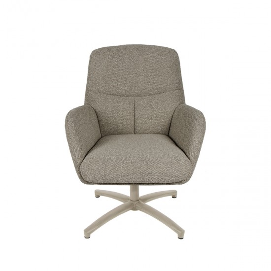 LABEL 51 Fauteuil Chill Zone Truffel grijs Boucle.