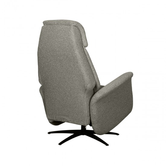 LABEL 51 Fauteuil Oslo Truffel grijs Boucle.