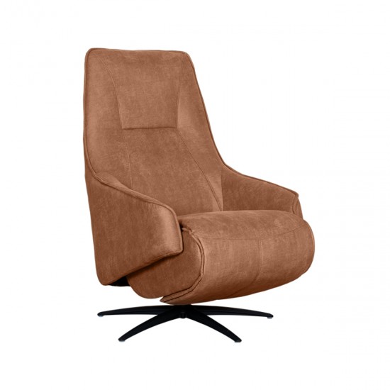 LABEL51 Fauteuil Odense - Cognac - Micro Suede.