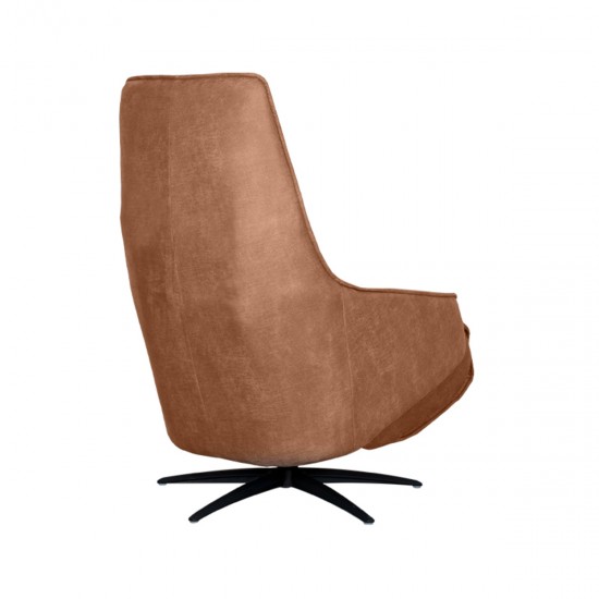 LABEL 51 Fauteuil Odense Cognac Micro Suede.