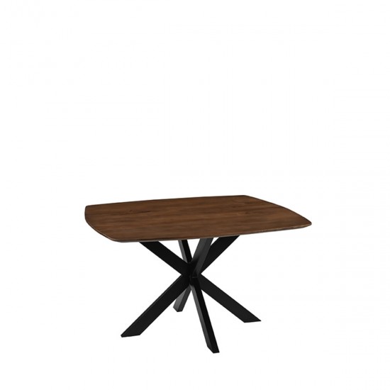 LABEL51 Eetkamertafel Blake - Nature - Mangohout - 130x130 cm.