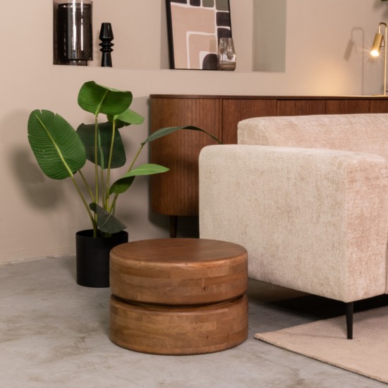 LABEL51 Salontafel Milly - Nature - Mangohout - 50 cm.
