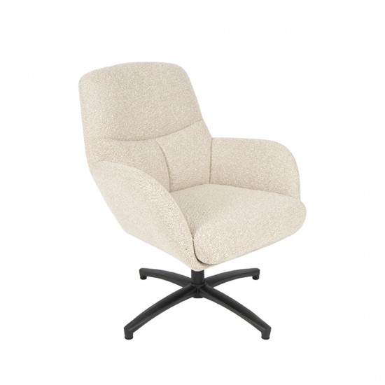 LABEL51 Fauteuil Chill Zone - Naturel - Boucle.