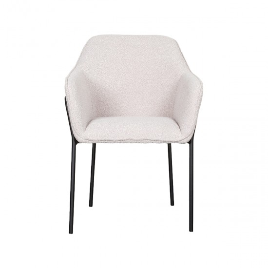 LABEL51 Eetkamerstoel Dexter - Naturel - Boucle.