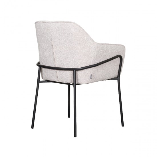 LABEL 51 Eetkamerstoel Dexter Naturel Boucle.