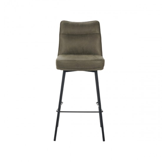 LABEL51 Eetkamerstoel Lennon - Moss - Micro Suede.