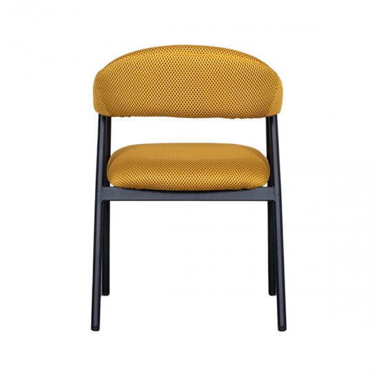 LABEL 51 Eetkamerstoel Amaze Oker Breathe.