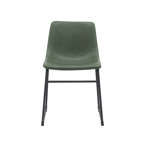 LABEL51 Eetkamerstoel Risto - Hunter - PU-Leder.