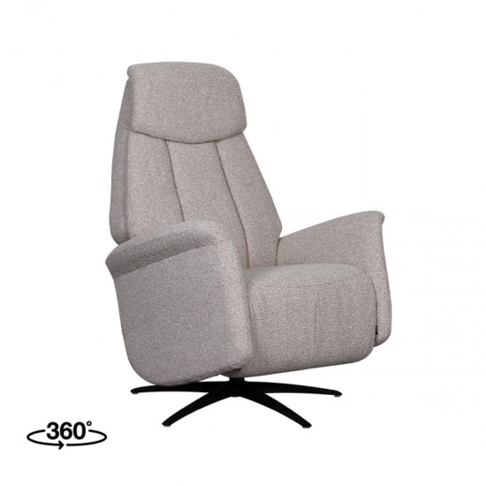LABEL51 Fauteuil Oslo - Naturel - Boucle.