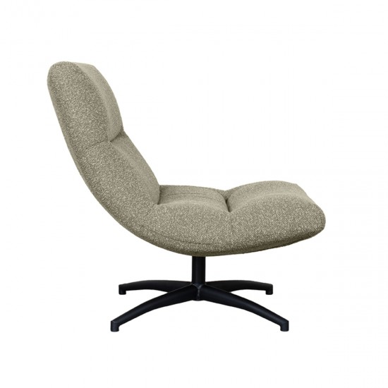 LABEL 51 Fauteuil Calix Naturel Boucle.