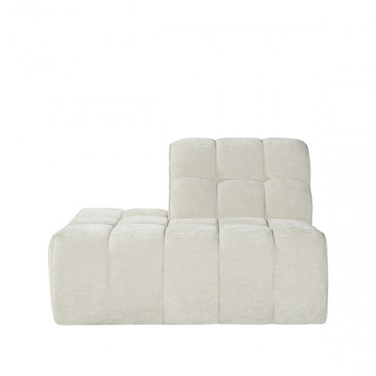 LABEL51 Bank Valentino - Naturel - Elite - Ottomane Links Voorstaand.