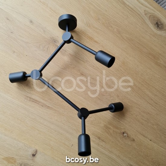 Marckdael VVD Seattle-Seatle zwart pendel VVD VDV Verlichting van Dijck Dyck Markdaal.