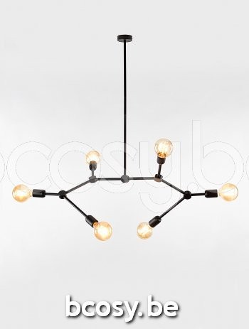 Marckdael atomen Black Éclairage Armatures Luminaires Lampes D'intérieur Suspendues Pendantes Suspensions VVD VDV Verlichting van Dijck Dyck.