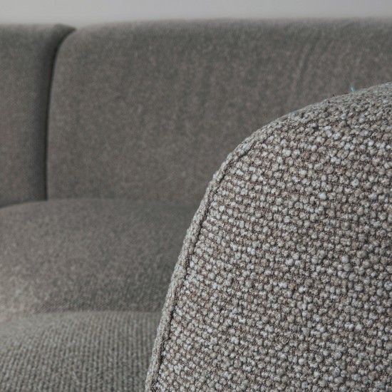 LABEL 51 Bank Florence Truffel grijs Boucle U-Bank.