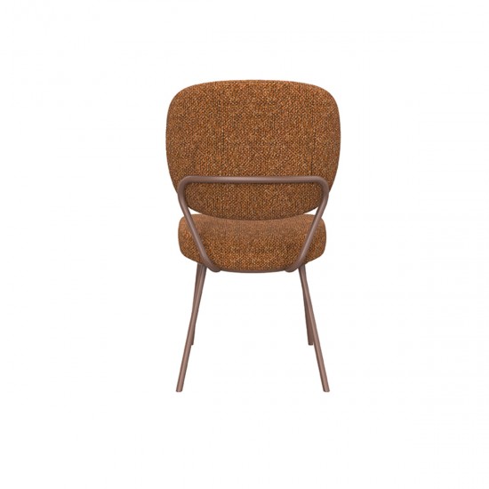 LABEL 51 Eetkamerstoel Singapore Coral Boucle.