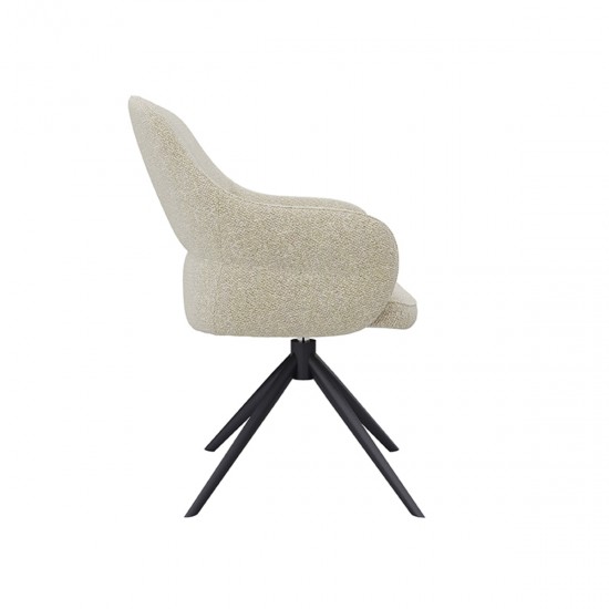 LABEL 51 Eetkamerstoel Bern Naturel Boucle.