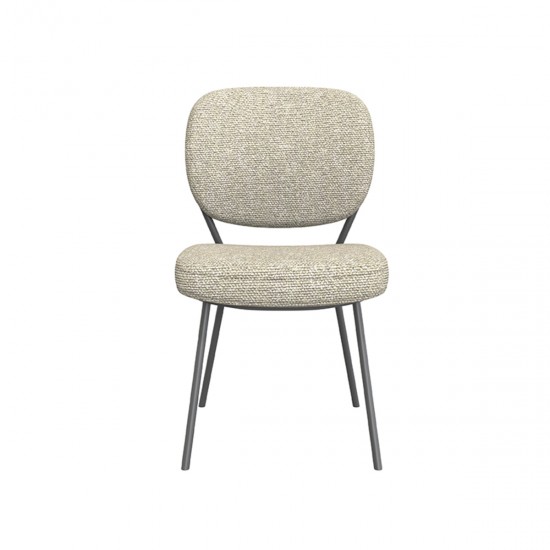 LABEL51 Eetkamerstoel Singapore - Naturel - Boucle.