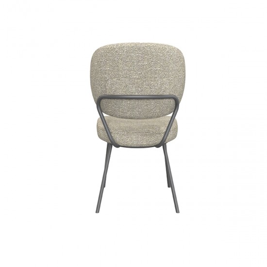 LABEL 51 Eetkamerstoel Singapore Naturel Boucle.