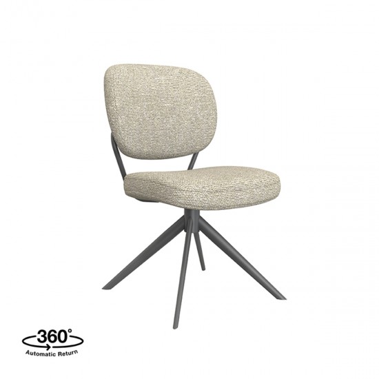 LABEL 51 Eetkamerstoel Geneva Naturel Boucle.