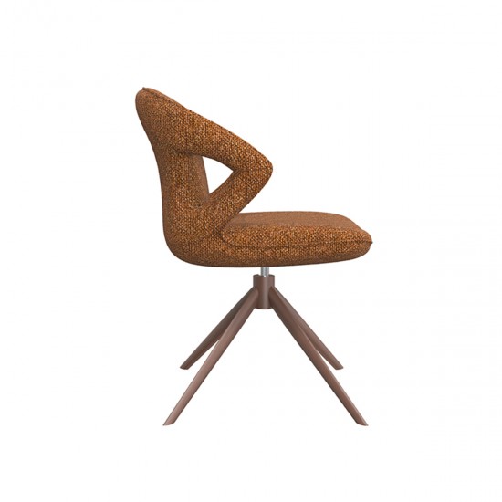 LABEL 51 Eetkamerstoel Zurich Coral Boucle.