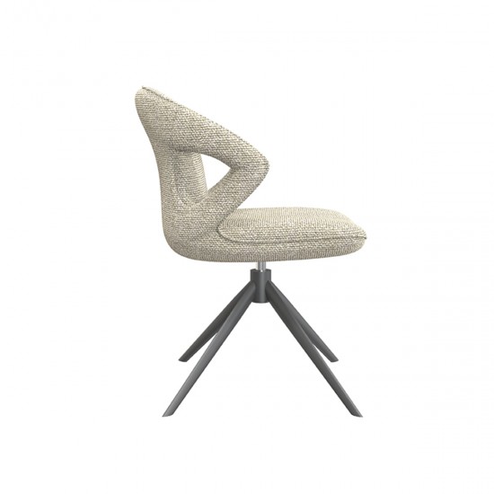 LABEL 51 Eetkamerstoel Zurich Naturel Boucle.