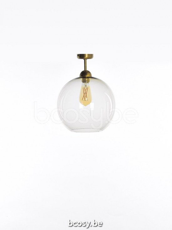 Marckdael 0665-PL1-OTTONE-GLOBE-TOPAZ-GR C-VDV 0665-PL1-OTTONE-GLOBE-TOPAZ-GR Verlichting van Dijck van Dyck Markdaal