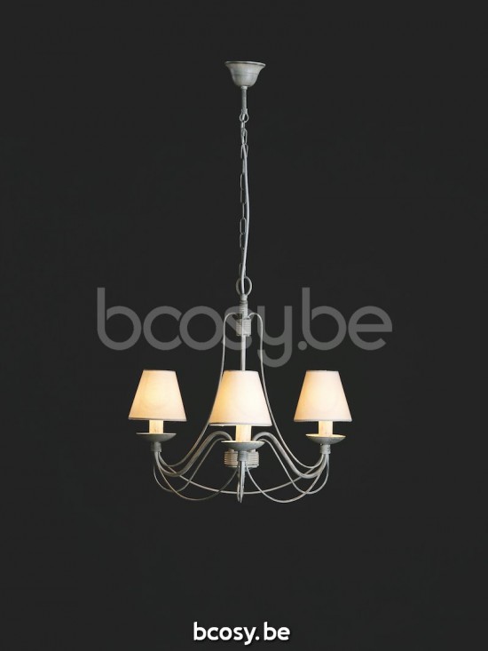 Marckdael 604-3-AV-NE-LINDA-ECRU C-VDV 604-3-AV-NE-LINDA-ECRU Verlichting van Dijck van Dyck Markdaal