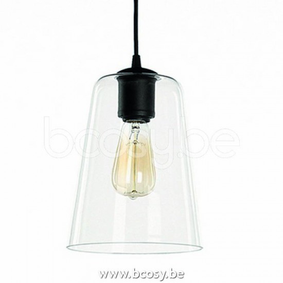 Marckdael GLASS-LARGE-CONO-CLEAR C-VDV GLASS-LARGE-CONO-CLEAR Verlichting van Dijck van Dyck Markdaal