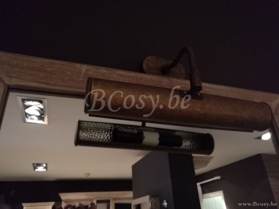 Marckdael schilderijverlichting Billiardo-Biliardo Marckdael 0011-30-2L-MN Billiardo marron kastanjebruin schilderijverlichting H 14cm VVD V.