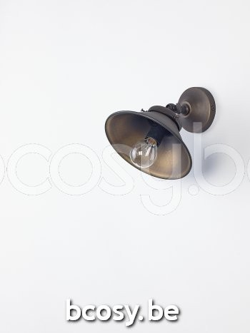 Marckdael wandlamp Billiardo-Biliardo Marckdael 0098-15-A1-DB 0098-15-A1-DB-RO Billiardo donker brons wandlamp H 20cm VVD VDV Verlichting va.