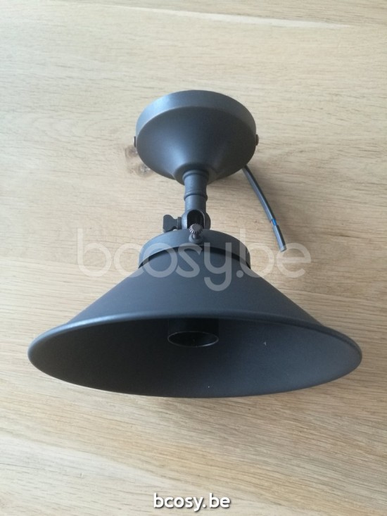 Marckdael wandlamp Billiardo-Biliardo Marckdael 0098-V0615-A1-DB Billiardo donker brons wandlamp H 20cm VVD VDV Verlichting van Dijck Dyck M.