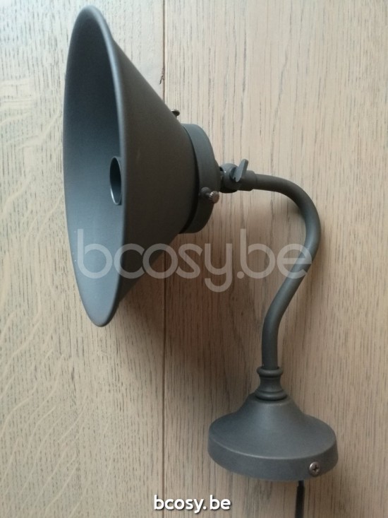 Marckdael VVD billiardo-biliardo 0099-15-A1-DB-RO donker brons wandlamp VVD VDV Verlichting van Dijck Dyck Markdaal.