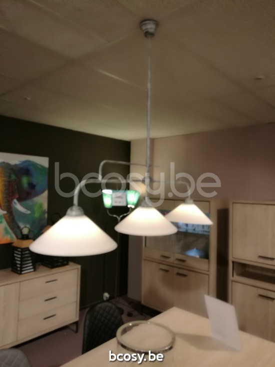 Marckdael pendel Billiardo-Biliardo Marckdael 0187-3F-V0625-DB Billiardo donker brons pendel H min 70 max 110cm VVD VDV Verlichting van Dijc.