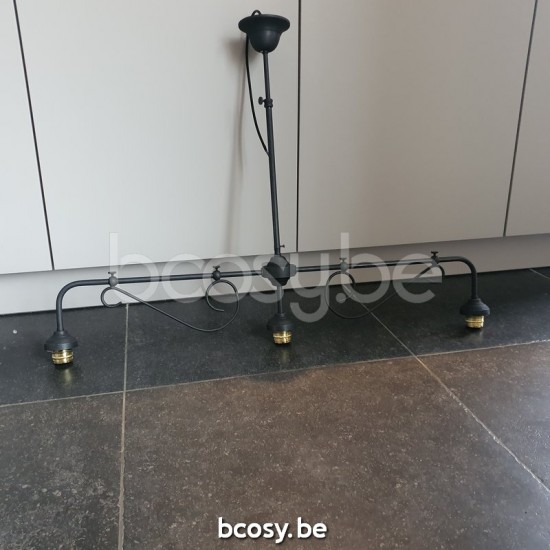 Marckdael VVD billiardo-biliardo marron kastanjebruin pendel VVD VDV Verlichting van Dijck Dyck Markdaal.