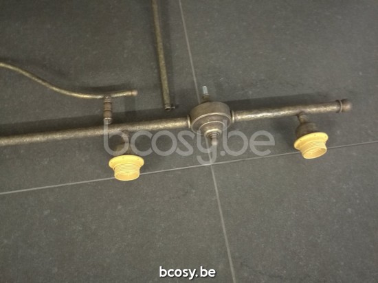 Marckdael VVD billiardo-biliardo antiek brass pendel VVD VDV Verlichting van Dijck Dyck Markdaal.