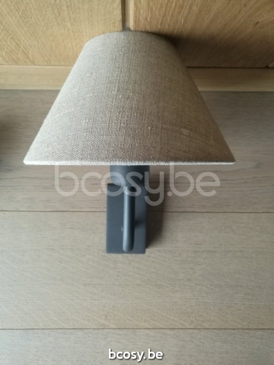 Marckdael wandlamp Billiardo Marckdael 0255-A1-SHA-DB Tablelamps donker brons wandlamp H 18cm VVD VDV Verlichting van Dijck Dyck Markdaal.