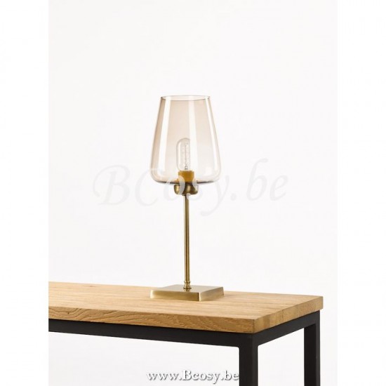 Marckdael VVD amalfi 0261-25-OTT-TULIP-TOPAZ-KL ottone-messing tafellamp VVD VDV Verlichting van Dijck Dyck Markdaal.