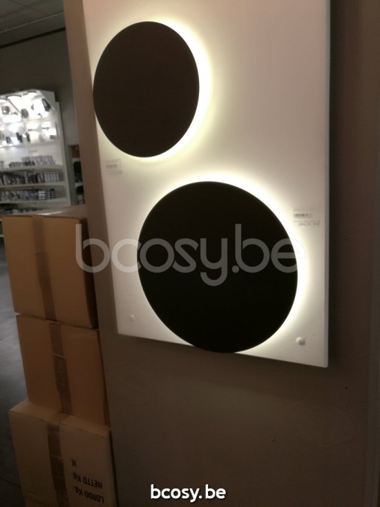 Marckdael wandlamp Vancouver Marckdael 1406-D350-LED-NE Contemporal zwart wandlamp H 6cm VVD VDV Verlichting van Dijck Dyck Markdaal.