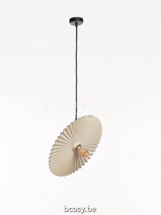 Marckdael pendel Riga Marckdael 2306-S1-D390-NE-CALA Contemporal zwart-cala pendel H max 120cm VVD VDV Verlichting van Dijck Dyck Markdaal.