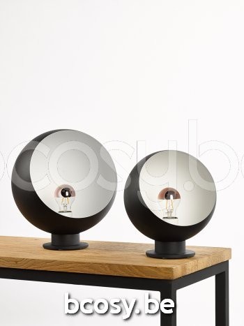 Marckdael tafellamp Guggenheim-Gugenheim Marckdael 2706-L1-SF300-NE Contemporal zwart tafellamp H 34cm VVD VDV Verlichting van Dijck Dyck Ma.