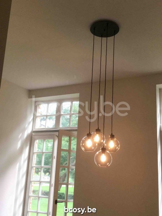 Marckdael VVD santa-monica roest marron kastanjebruin pendel VVD VDV Verlichting van Dijck Dyck Markdaal.