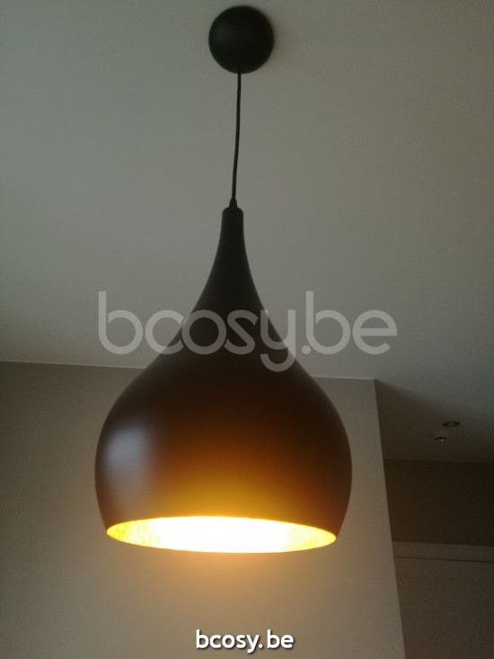 Marckdael VVD madison zwart-goud pendel VVD VDV Verlichting van Dijck Dyck Markdaal.