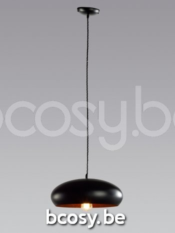 Marckdael pendel Madison Marckdael 9031-1SC-BG-HOLES Contemporal zwart-goud pendel H max 200cm VVD VDV Verlichting van Dijck Dyck Markdaal.