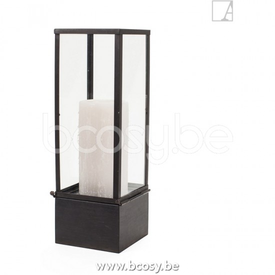 AUTHENTAGE Authentage Bellefeu vitrine table - 1 candle wax Bronze Authentage BVT001D45.