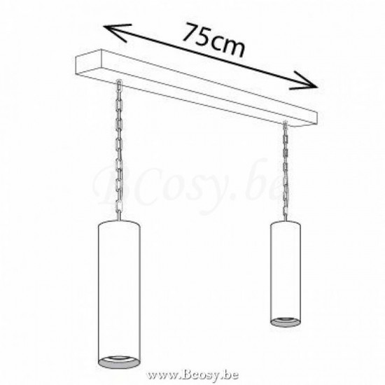 Authentage TBL002B25 Authentage TUBELUM pendant light Suspended Overhead Light Lamp GU10 Bronze Authentage Suspensions pendant lights Suspended Overhead Lights .