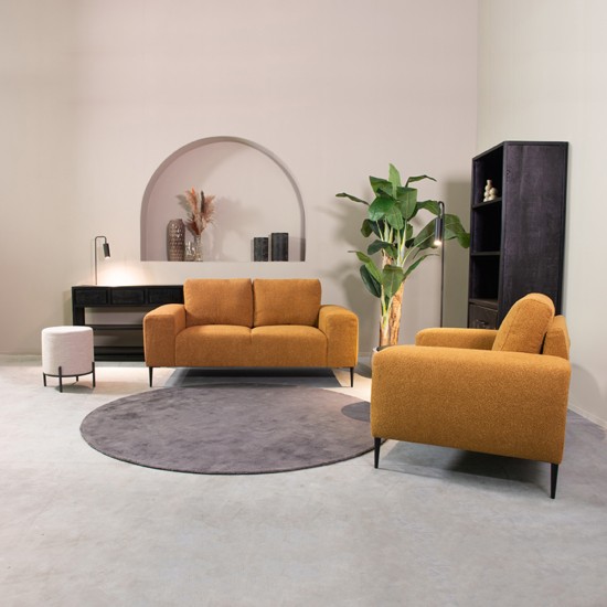 2 bank ferraro 2 zits 172x88x85 cm oker touch setting