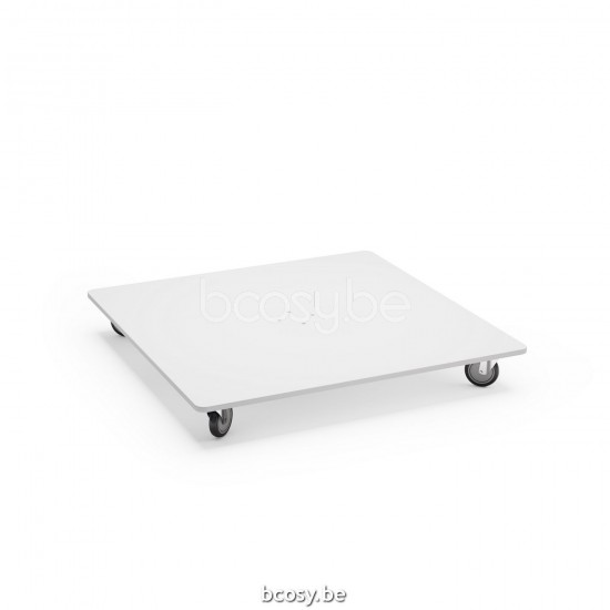 Jardinico ANTEGO Pied De Parasol 125kg White Steel.