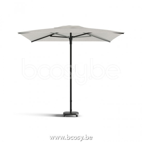 Jardinico JCP102 230x230 Square Centerpost Parasol Pole Black Canopy Cotton Sunbrella Plus Marine cat3.