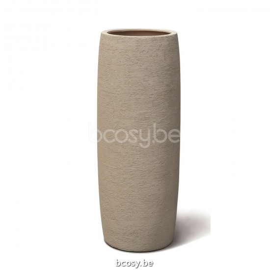Jardinico TERRA Alto Ronde Plantenpot Ø55x140H Alto Groot Sabbia.